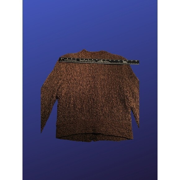 ESTELLE Silky Formal Evening Jacket, Bronze Metallic Crinkle, Size S, NWOT - Picture 7 of 8